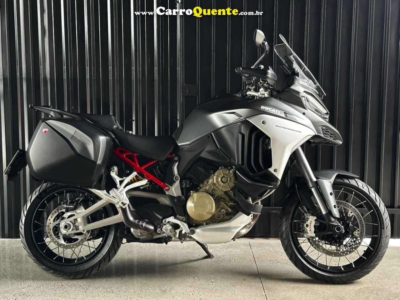 DUCATI   MULTISTRADA 1160 V4S   CINZA 2023 1160 GASOLINA - Loja