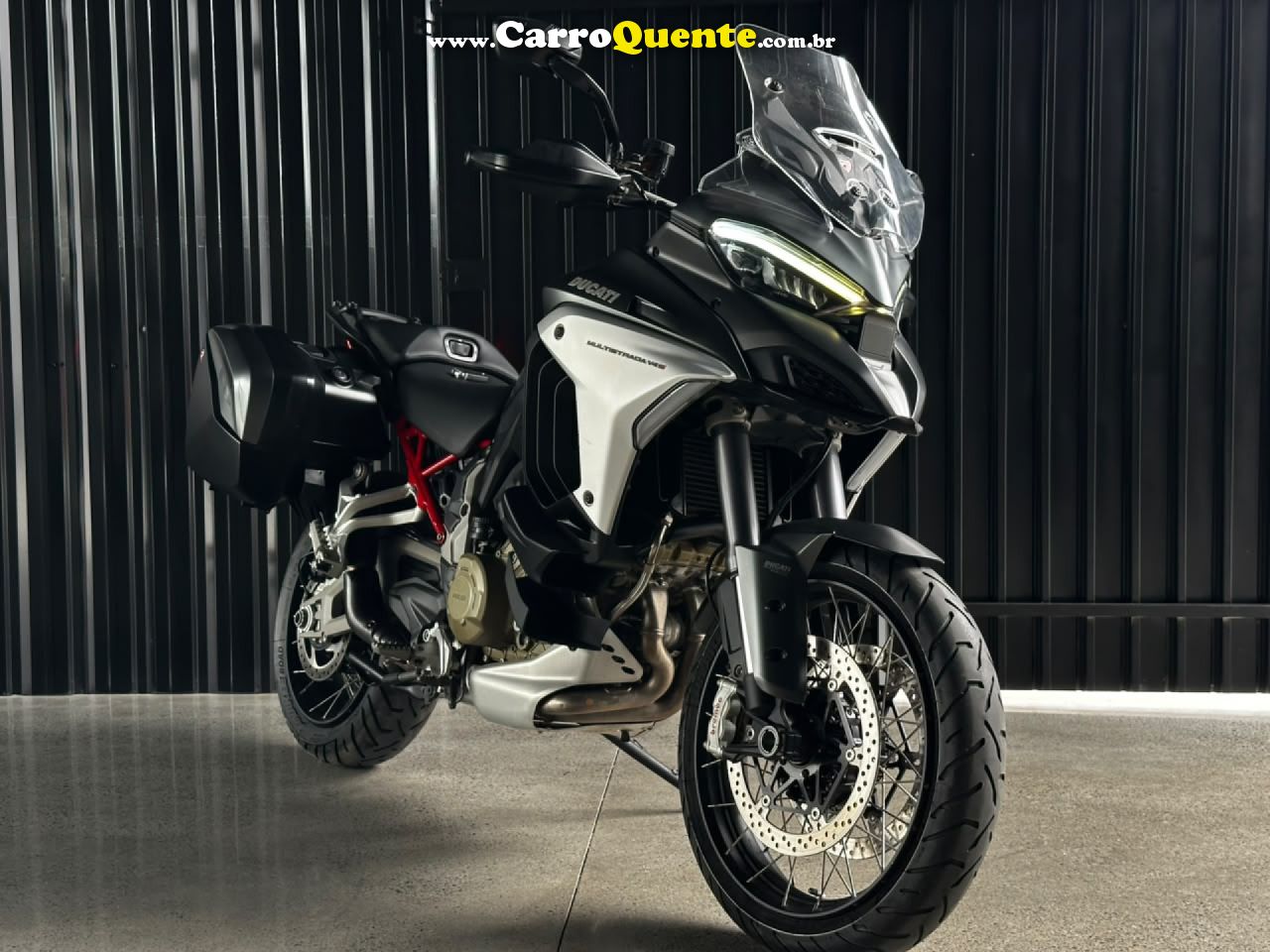 DUCATI   MULTISTRADA 1160 V4S   CINZA 2023 1160 GASOLINA - Loja