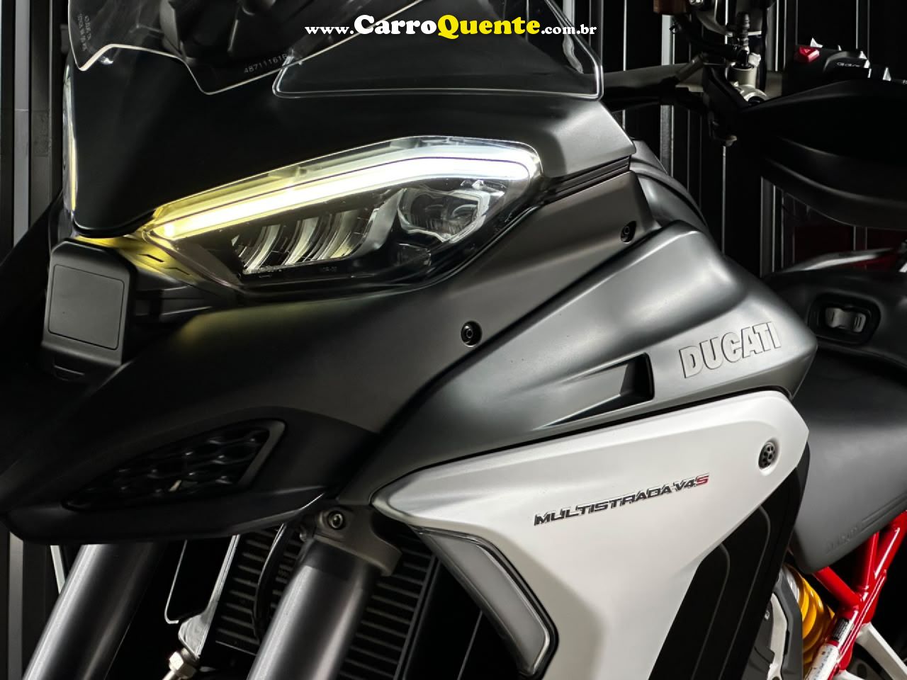 DUCATI   MULTISTRADA 1160 V4S   CINZA 2023 1160 GASOLINA - Loja