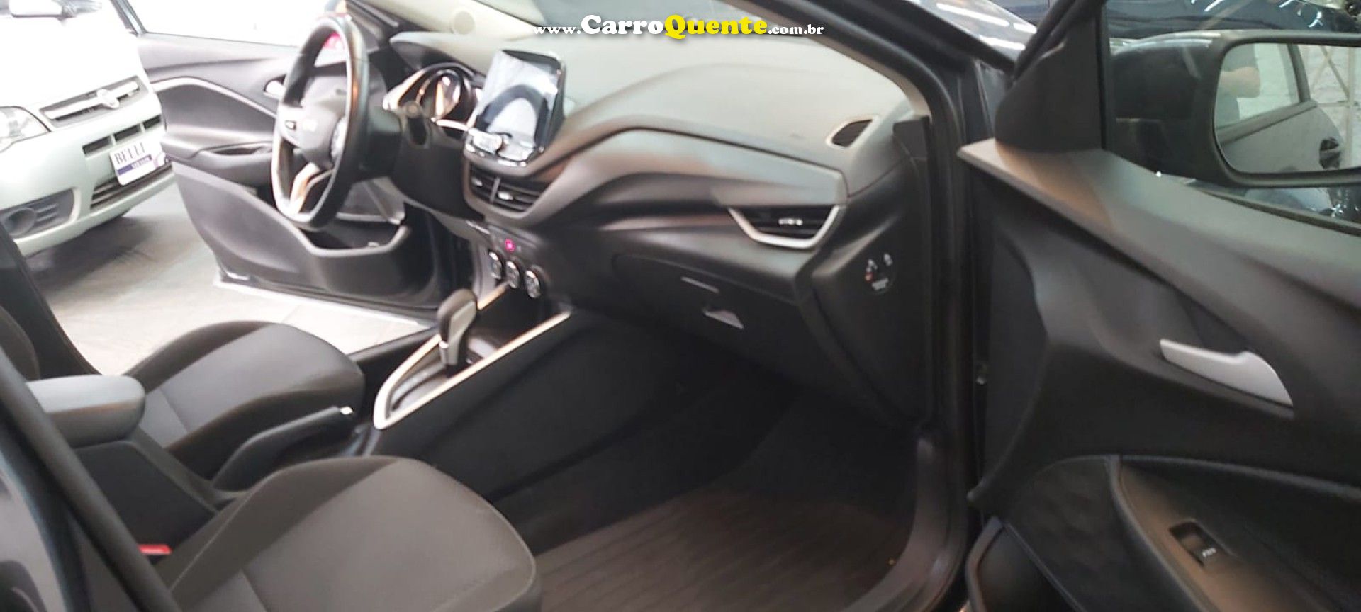 CHEVROLET   ONIX HATCH LTZ 1.0 12V TB FLEX 5P AUT.   CINZA 2024 1.0 FLEX - Loja
