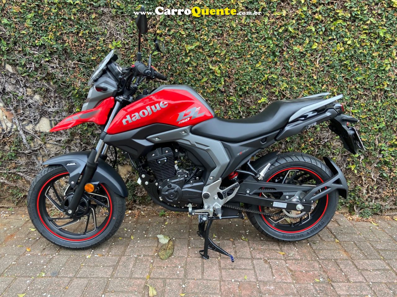HAOJUE   JTZ DL 160   VERMELHO 2027 160 GASOLINA - Loja