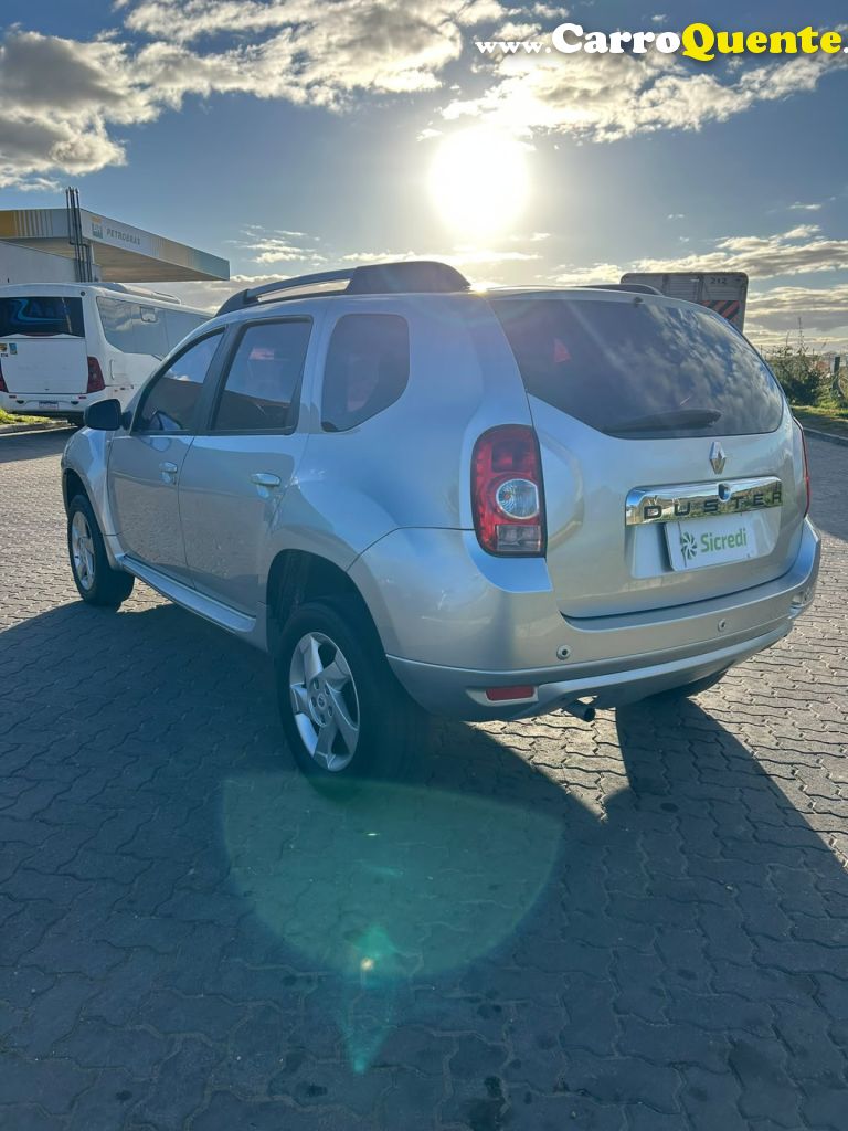 RENAULT   DUSTER DYNAMIQUE 1.6 FLEX 16V MEC.   PRATA 2014 1.6 FLEX - Loja