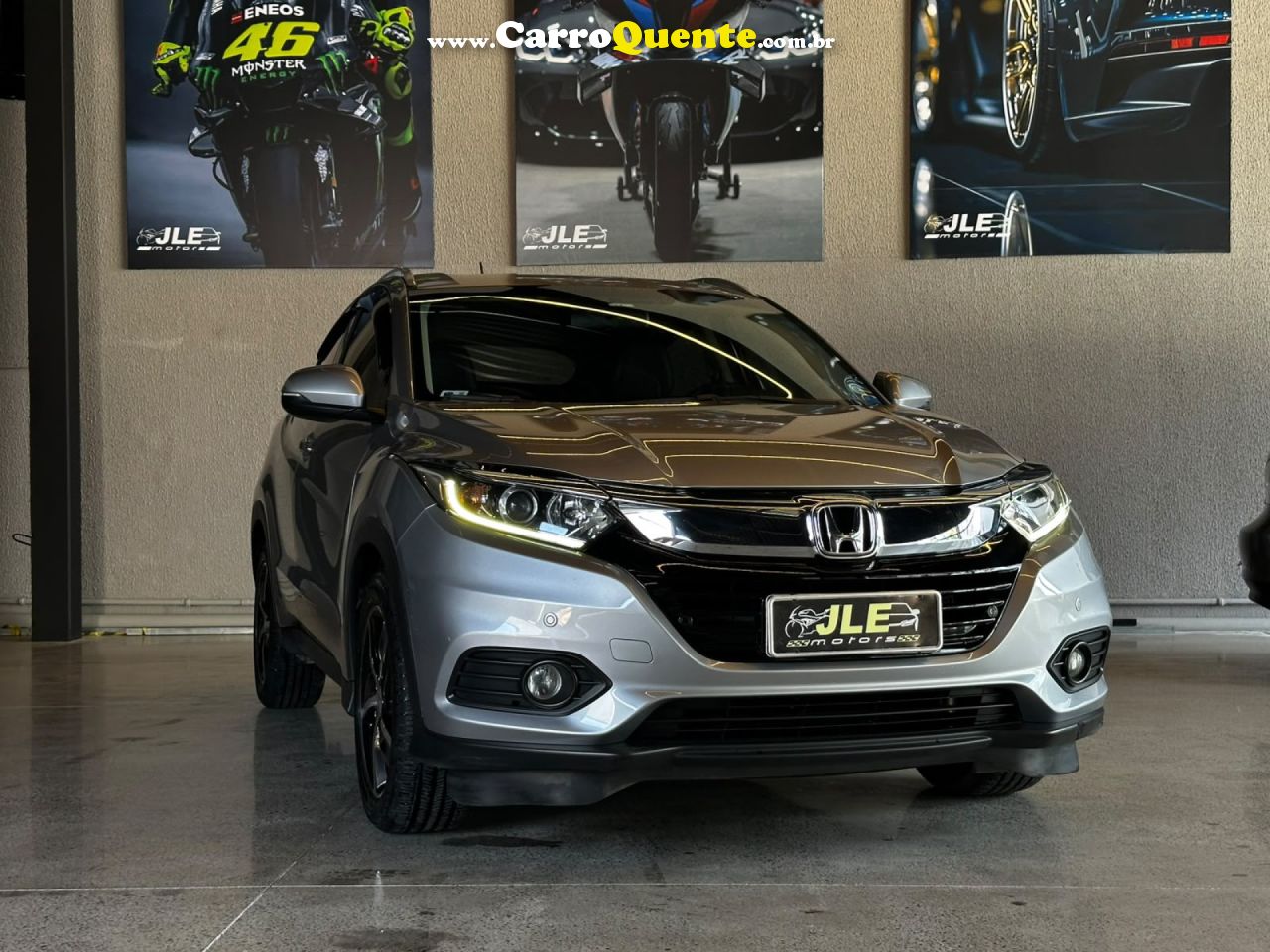 HONDA   HR-V EXL 1.8 FLEXONE 16V 5P AUT.   PRATA 2020 1.8 GASOLINA - Loja