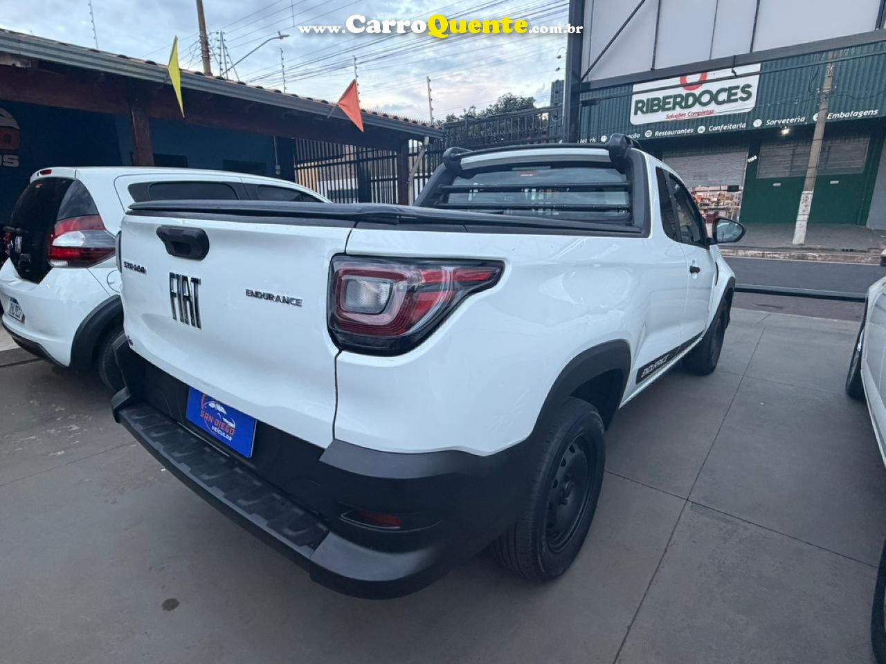 FIAT   STRADA ENDURANCE 1.4 FLEX 8V CS PLUS   BRANCO 2021 1.4 FLEX - Loja