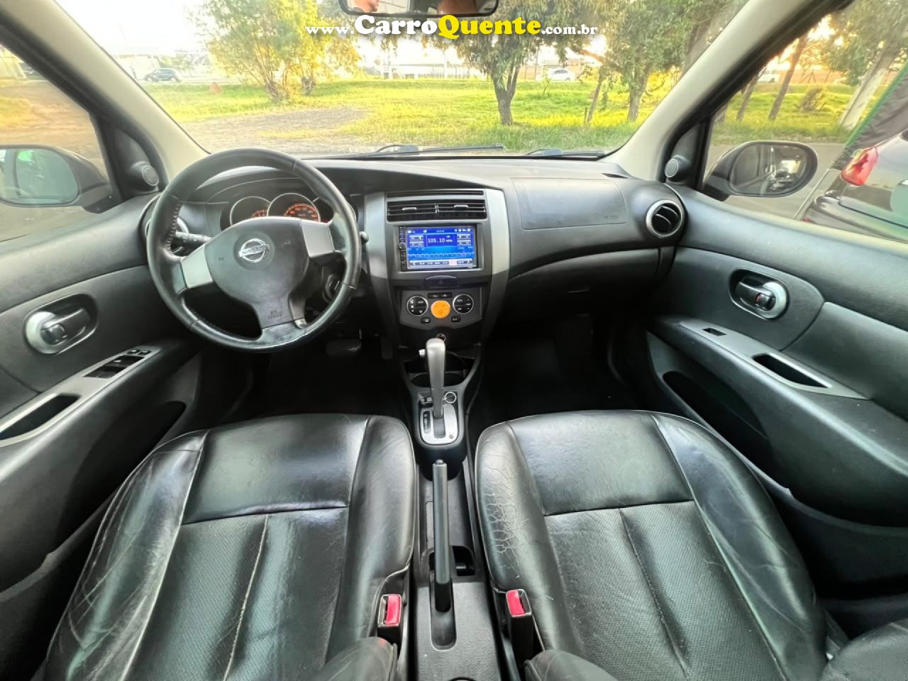 NISSAN   LIVINA GRAND SL 1.8 16V FLEX FUEL AUT.   CINZA 2012 1.8 FLEX - Loja