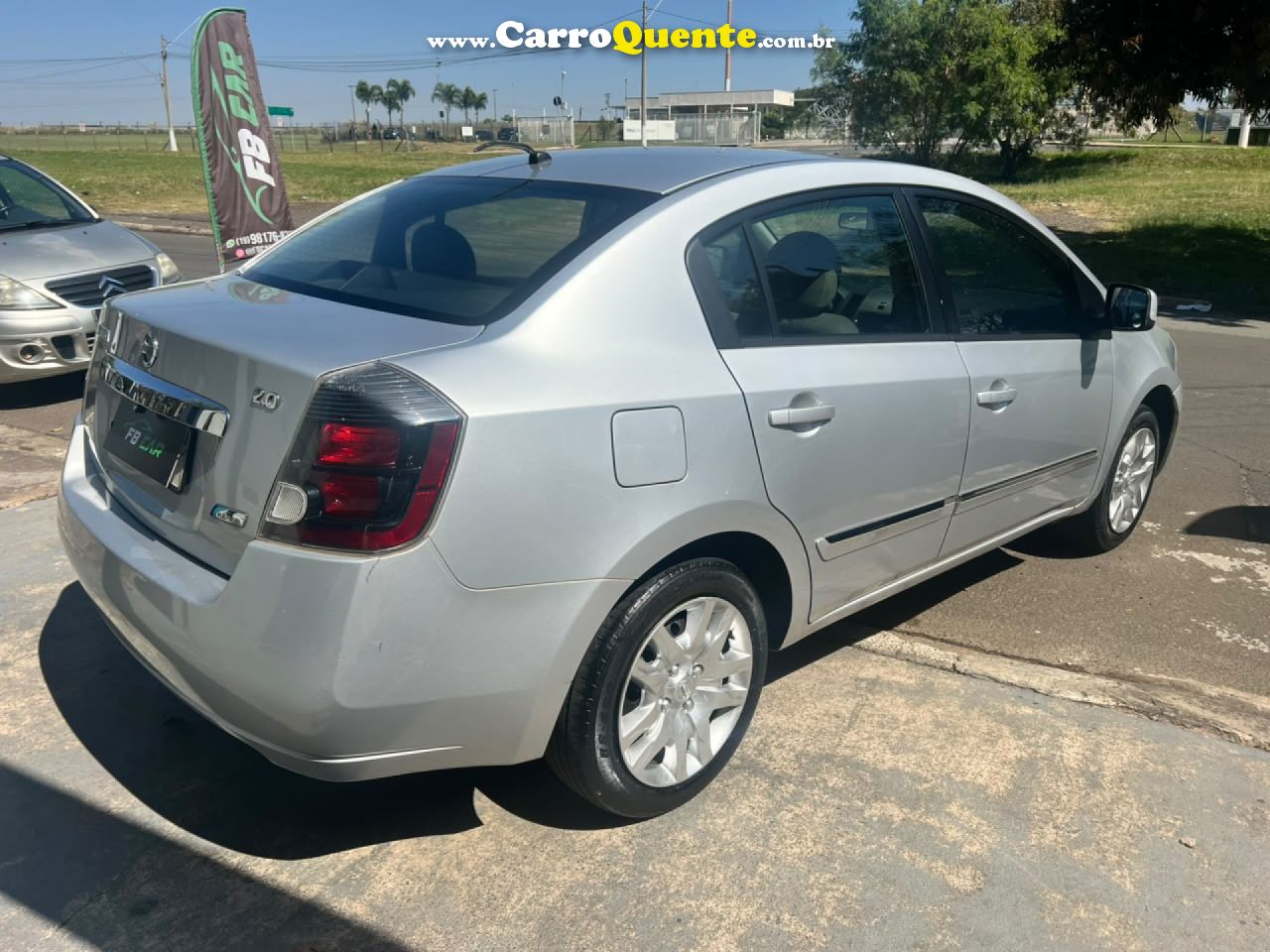 NISSAN   SENTRA 2.0 2.0 FLEX FUEL 16V MEC.   PRATA 2013 2.0 FLEX - Loja