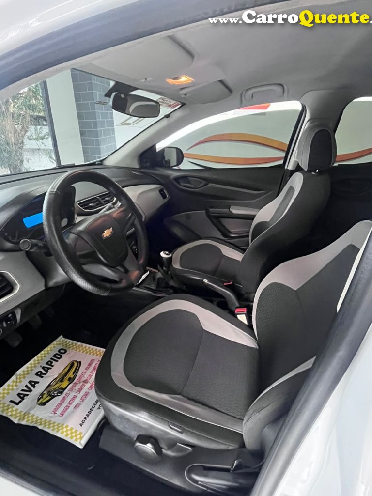 CHEVROLET   ONIX HATCH LS 1.0 8V FLEXPOWER 5P MEC.   BRANCO 2016 1.0 FLEX - Loja
