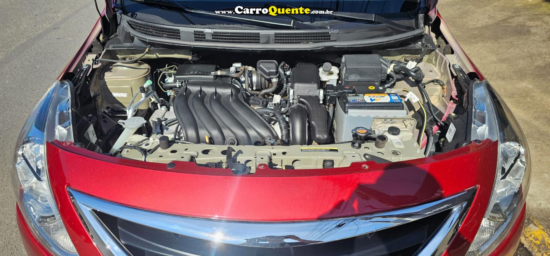 NISSAN   VERSA SV 1.6 16V FLEXSTART 4P AUT.   VINHO 2019 1.6 GASOLINA - Loja