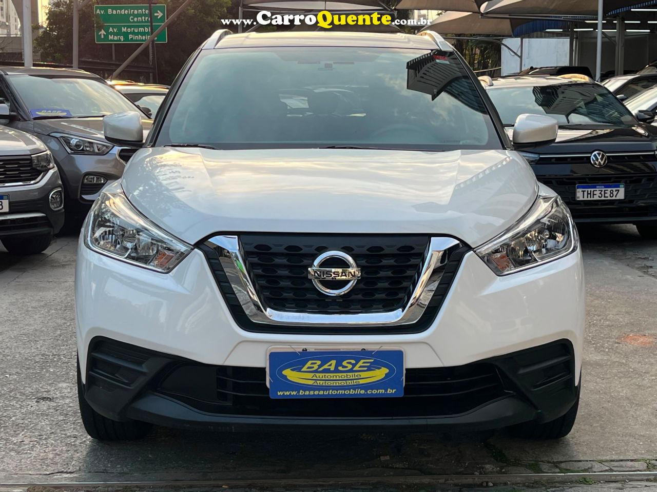 NISSAN   KICKS S 1.6 16V FLEX 5P AUT.   BRANCO 2018 1.6 16V FLEX - Loja
