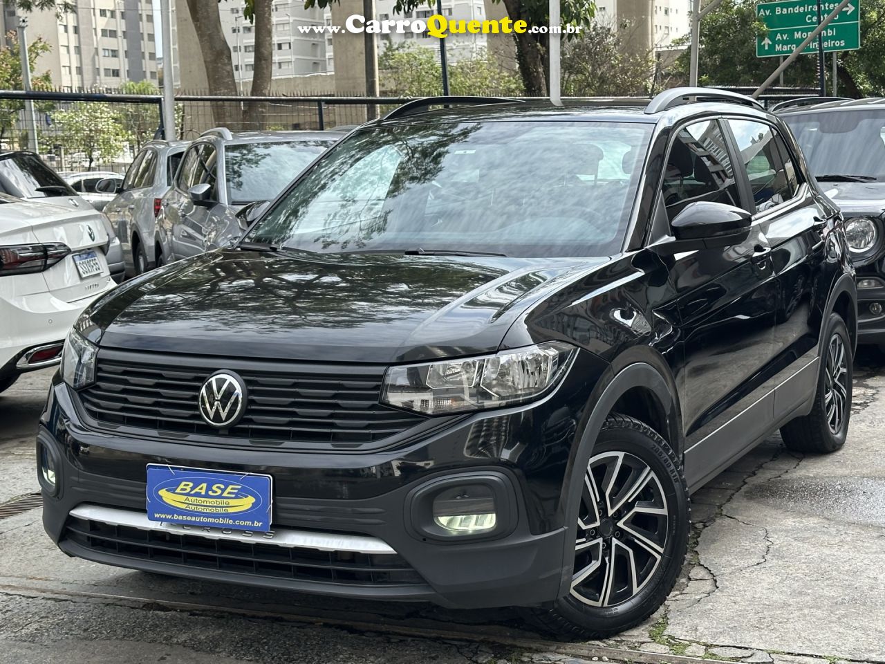 VOLKSWAGEN   T-CROSS SENSE 200 TSI 1.0 FLEX 5P AUT.   PRETO 2023 1.0 TSI FLEX - Loja