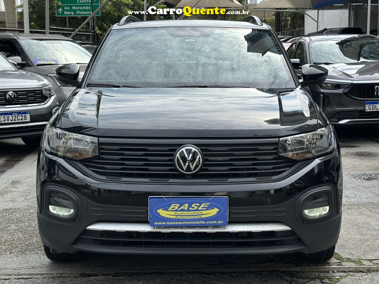 VOLKSWAGEN   T-CROSS SENSE 200 TSI 1.0 FLEX 5P AUT.   PRETO 2023 1.0 TSI FLEX - Loja