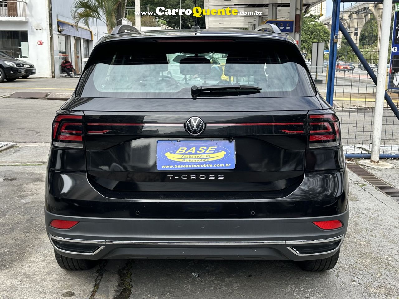 VOLKSWAGEN   T-CROSS SENSE 200 TSI 1.0 FLEX 5P AUT.   PRETO 2023 1.0 TSI FLEX - Loja