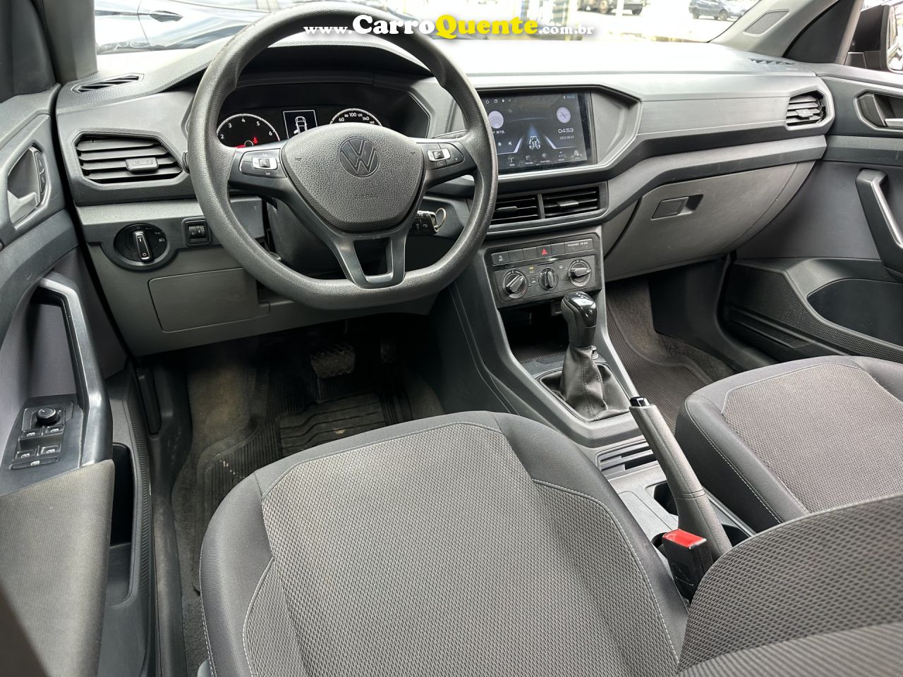 VOLKSWAGEN   T-CROSS SENSE 200 TSI 1.0 FLEX 5P AUT.   PRETO 2023 1.0 TSI FLEX - Loja