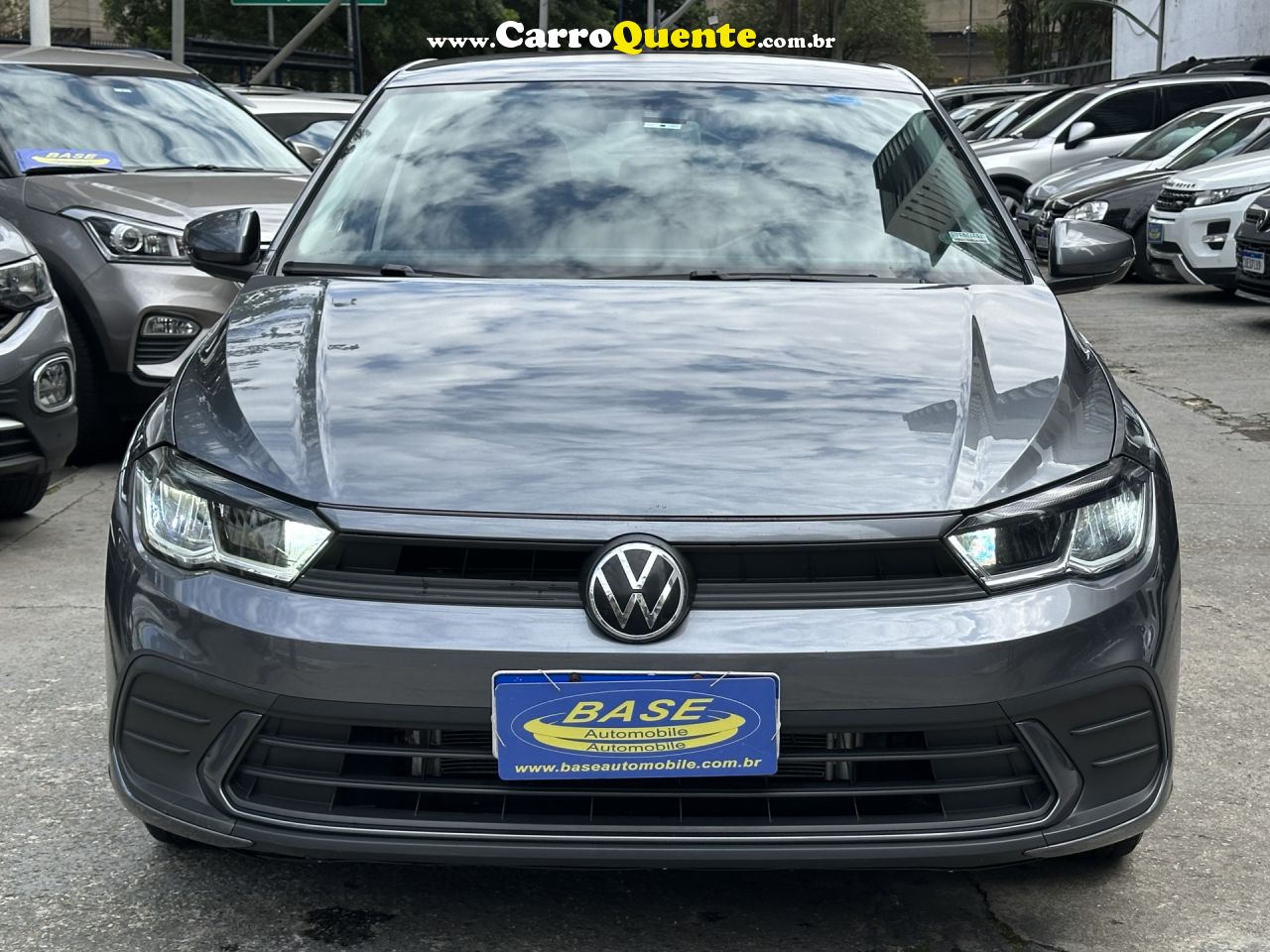 VOLKSWAGEN   POLO 1.0 MPI FLEX 12V 5P   CINZA 2024 1.0 12V FLEX - Loja