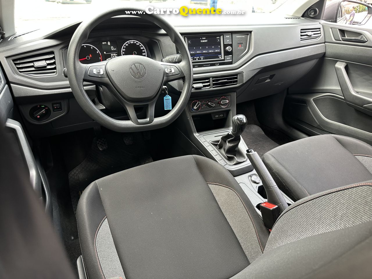 VOLKSWAGEN   POLO 1.0 MPI FLEX 12V 5P   CINZA 2024 1.0 12V FLEX - Loja