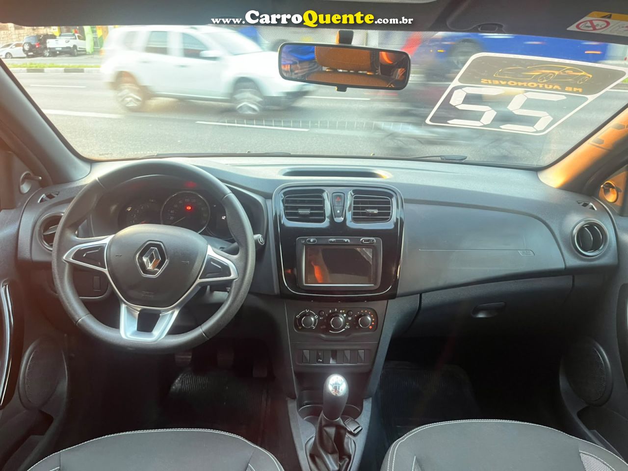 RENAULT   LOGAN ZEN FLEX 1.0 12V 4P MEC.   PRETO 2022 1.0 FLEX - Loja