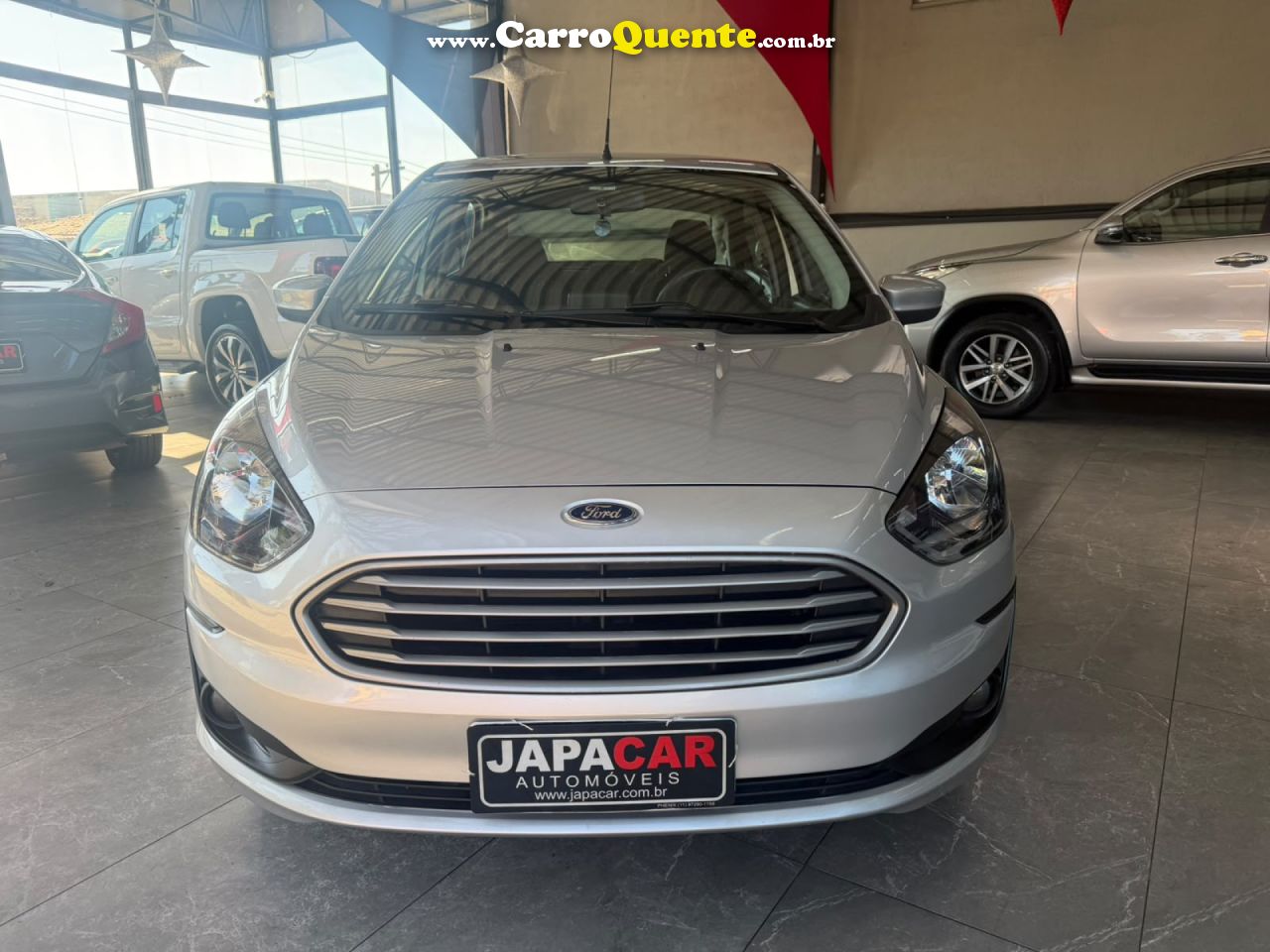 FORD   KA 1.5 SEDAN SE PLUS 12V FLEX 4P AUT.   PRATA 2020 1.5 FLEX - Loja