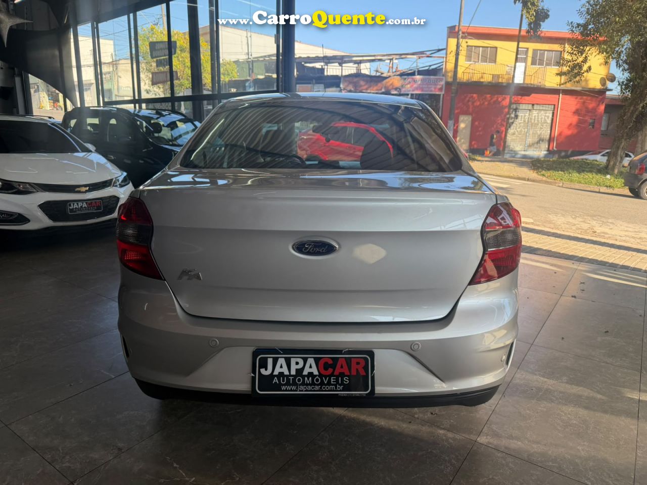 FORD   KA 1.5 SEDAN SE PLUS 12V FLEX 4P AUT.   PRATA 2020 1.5 FLEX - Loja