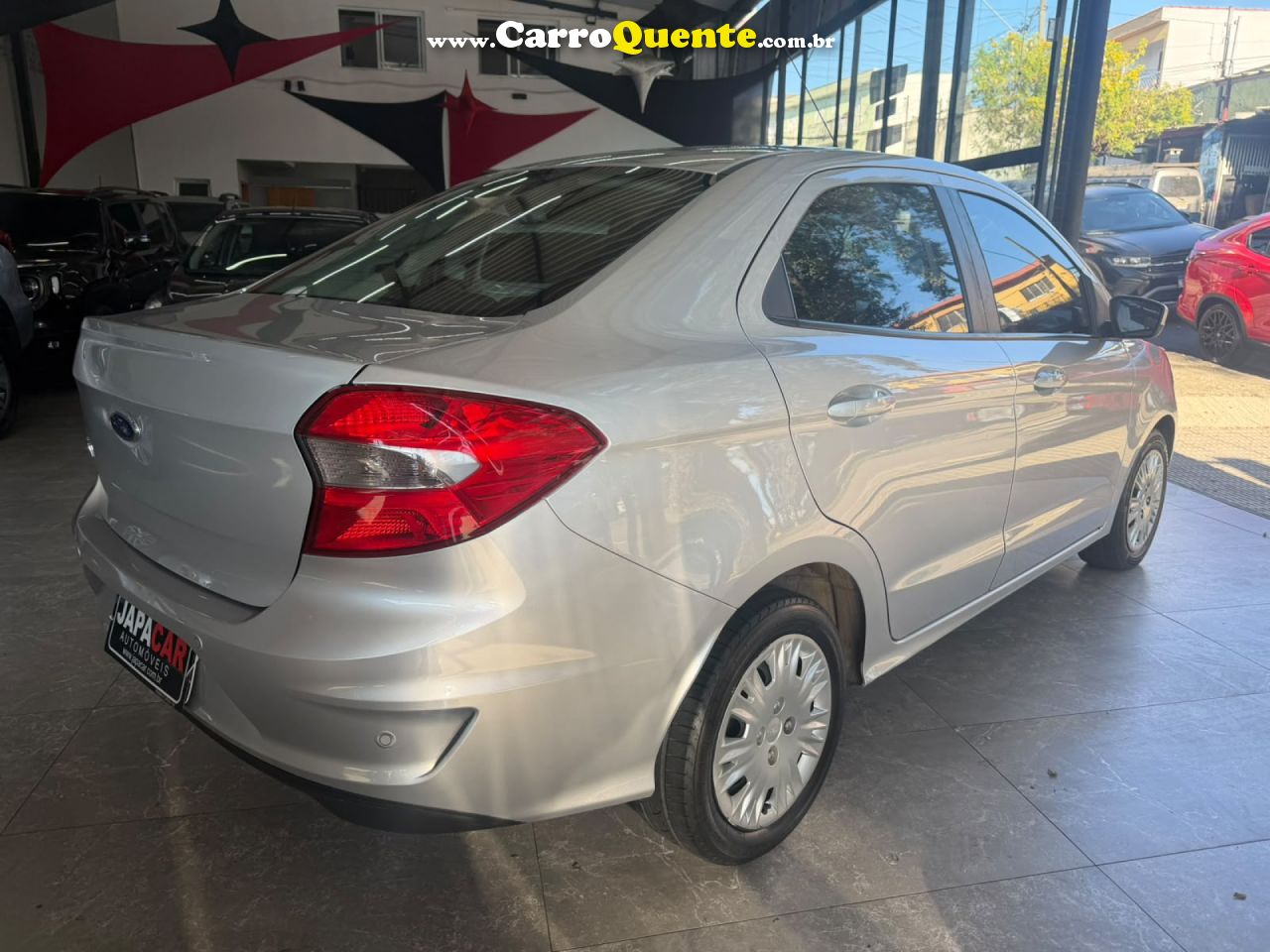 FORD   KA 1.5 SEDAN SE PLUS 12V FLEX 4P AUT.   PRATA 2020 1.5 FLEX - Loja