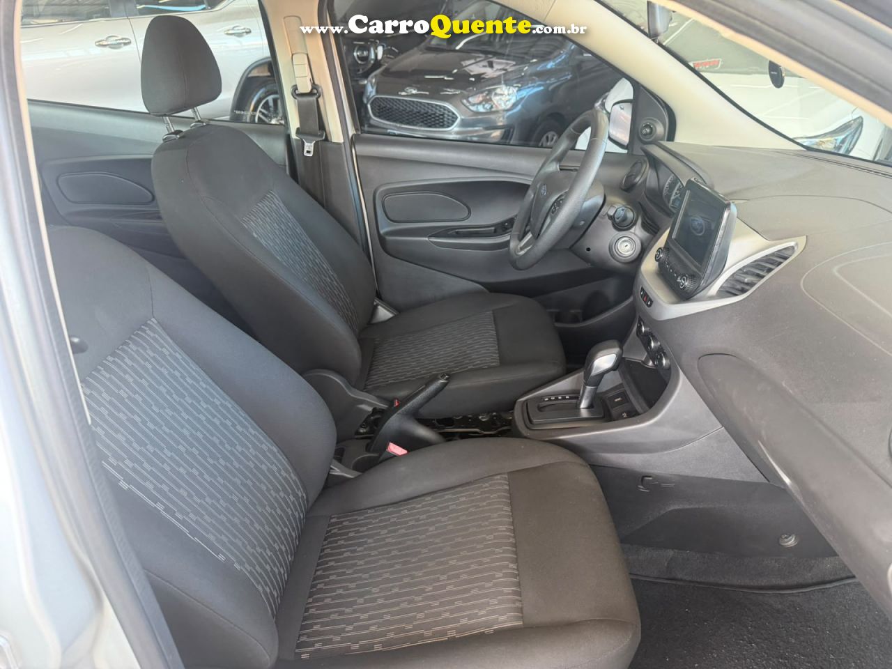 FORD   KA 1.5 SEDAN SE PLUS 12V FLEX 4P AUT.   PRATA 2020 1.5 FLEX - Loja