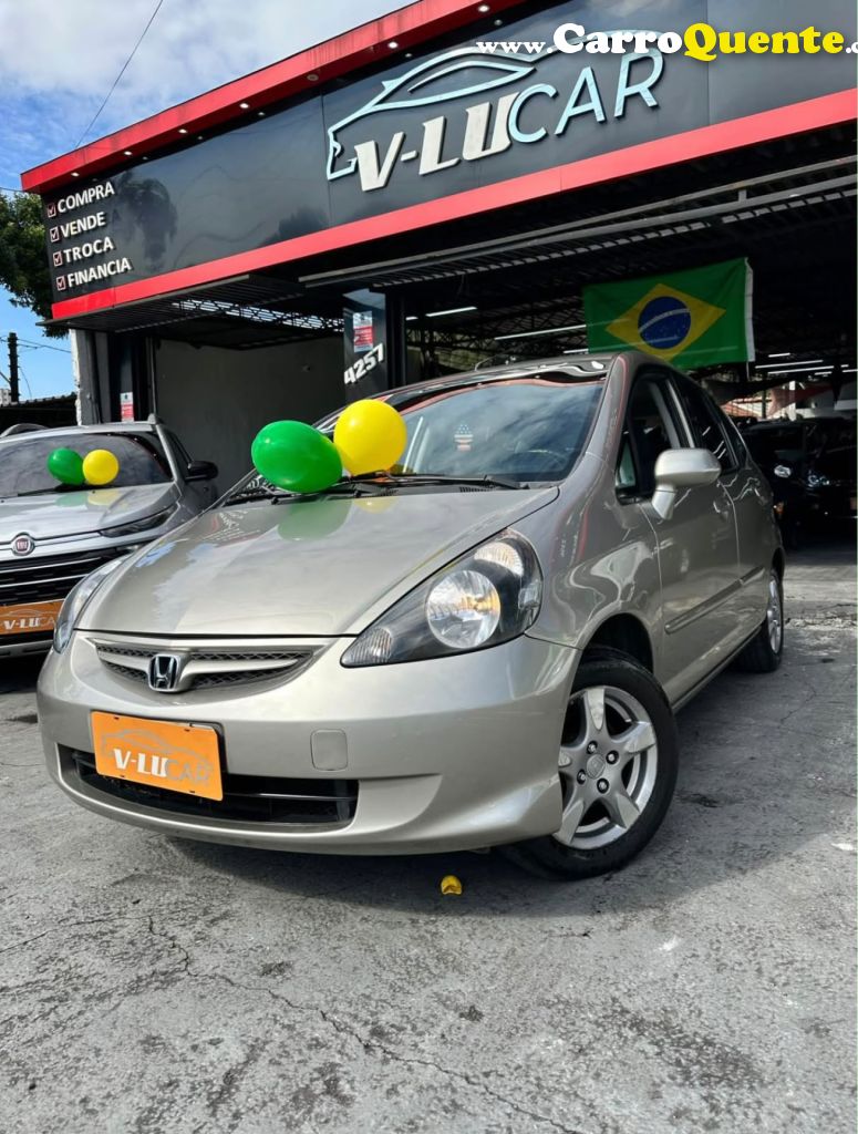 HONDA   FIT LX 1.4 1.4 FLEX 8V16V 5P AUT.   DOURADO 2007 1.4 FLEX - Loja
