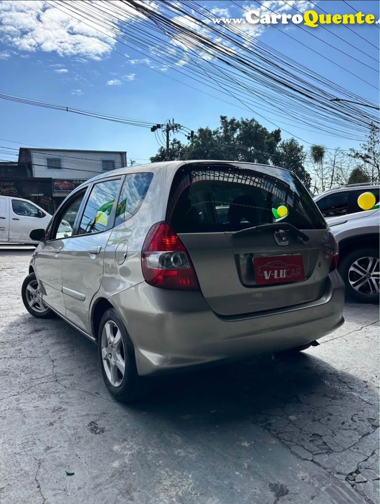 HONDA   FIT LX 1.4 1.4 FLEX 8V16V 5P AUT.   DOURADO 2007 1.4 FLEX - Loja
