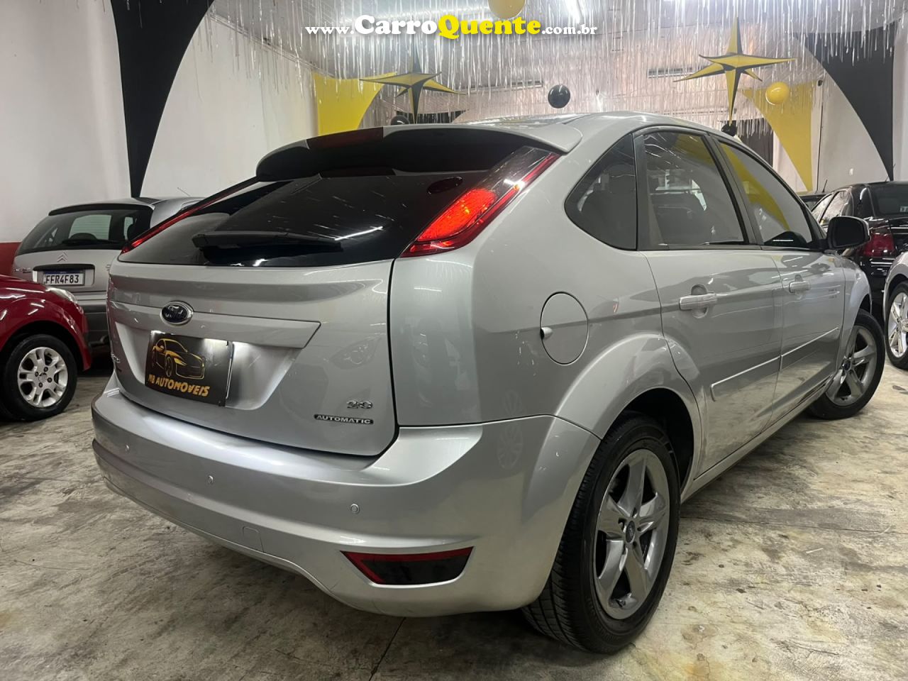 FORD   FOCUS 2.0 16VSESE PLUS FLEX 5P AUT.   PRATA 2013 2.0 FLEX - Loja