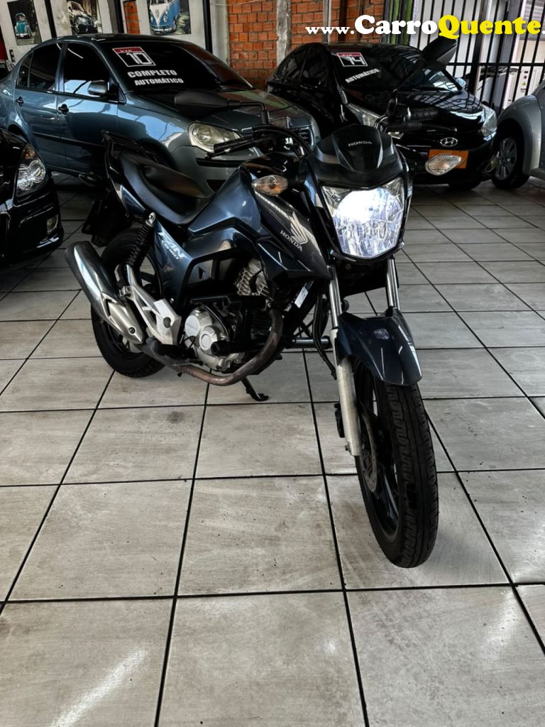 HONDA   CG 160 FAN    CINZA 2024 160 FLEX - Loja