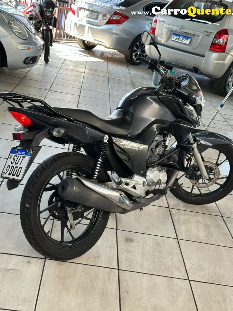 HONDA   CG 160 FAN    CINZA 2024 160 FLEX - Loja