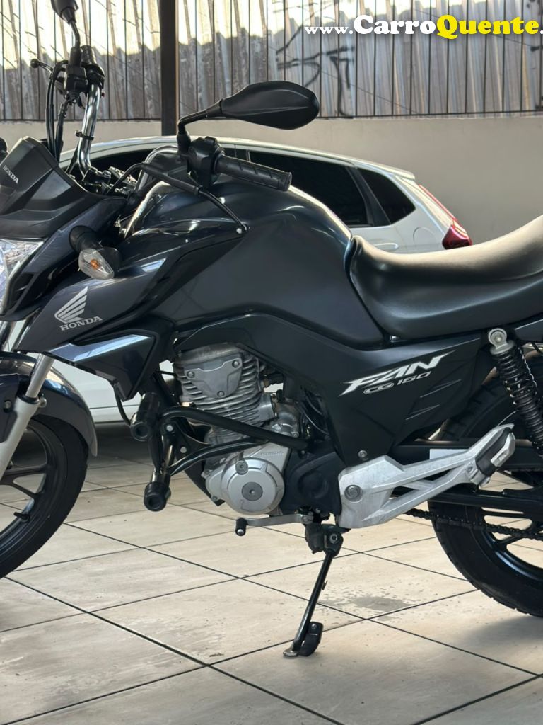 HONDA   CG 160 FAN    CINZA 2024 160 FLEX - Loja