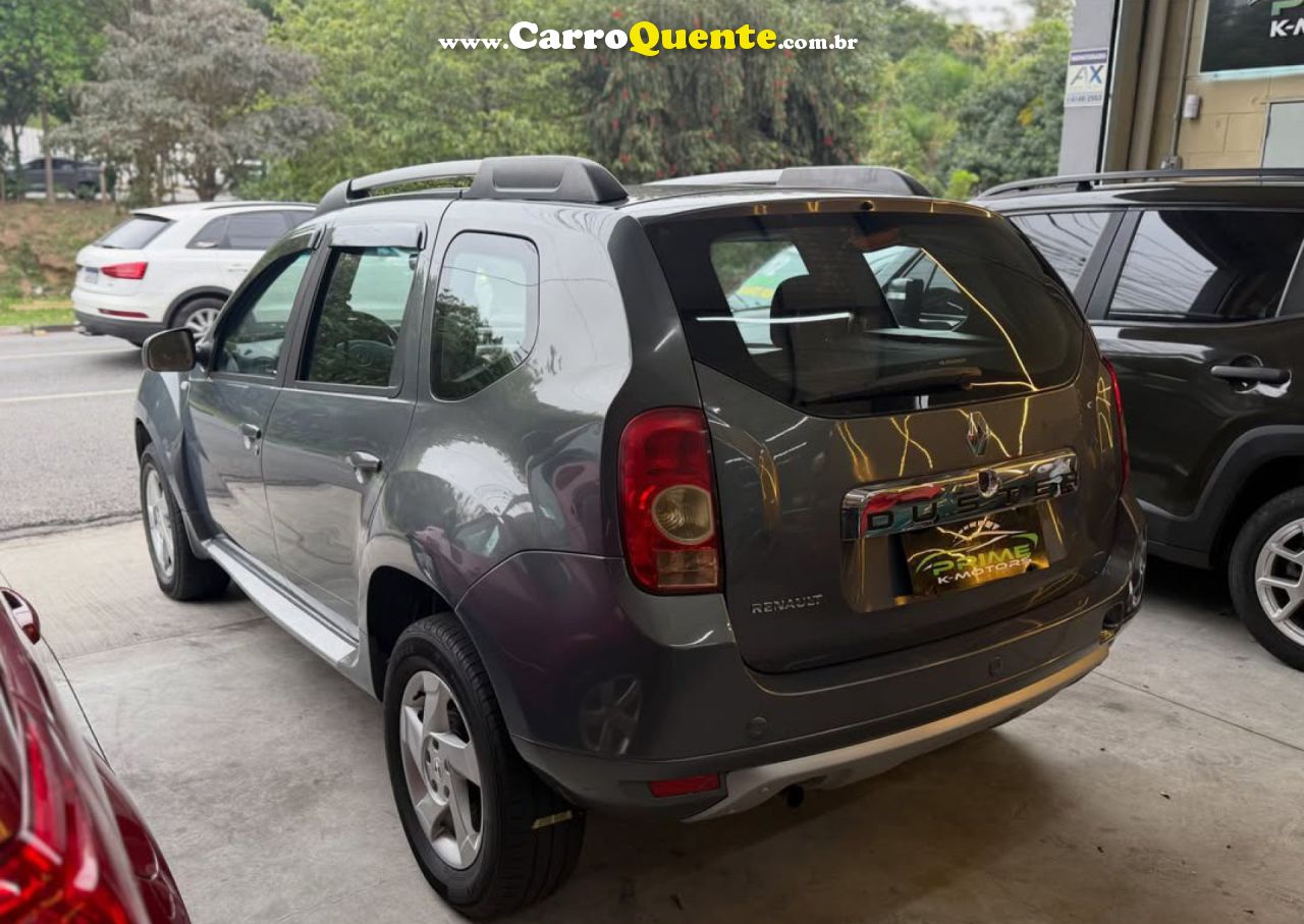 RENAULT   DUSTER DYNAMIQUE 1.6 FLEX 16V MEC.   CINZA 2014 1.6 FLEX - Loja