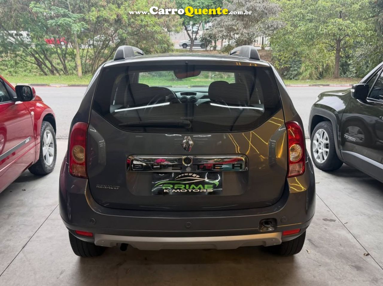 RENAULT   DUSTER DYNAMIQUE 1.6 FLEX 16V MEC.   CINZA 2014 1.6 FLEX - Loja