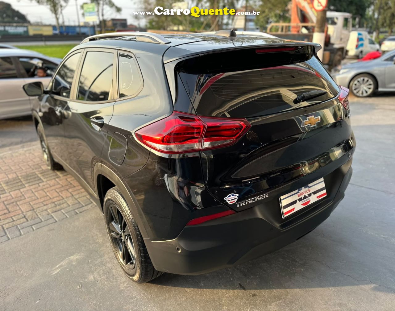 CHEVROLET   TRACKER LT 1.0 TURBO 12V FLEX AUT.   PRETO 2021 1.0 FLEX - Loja