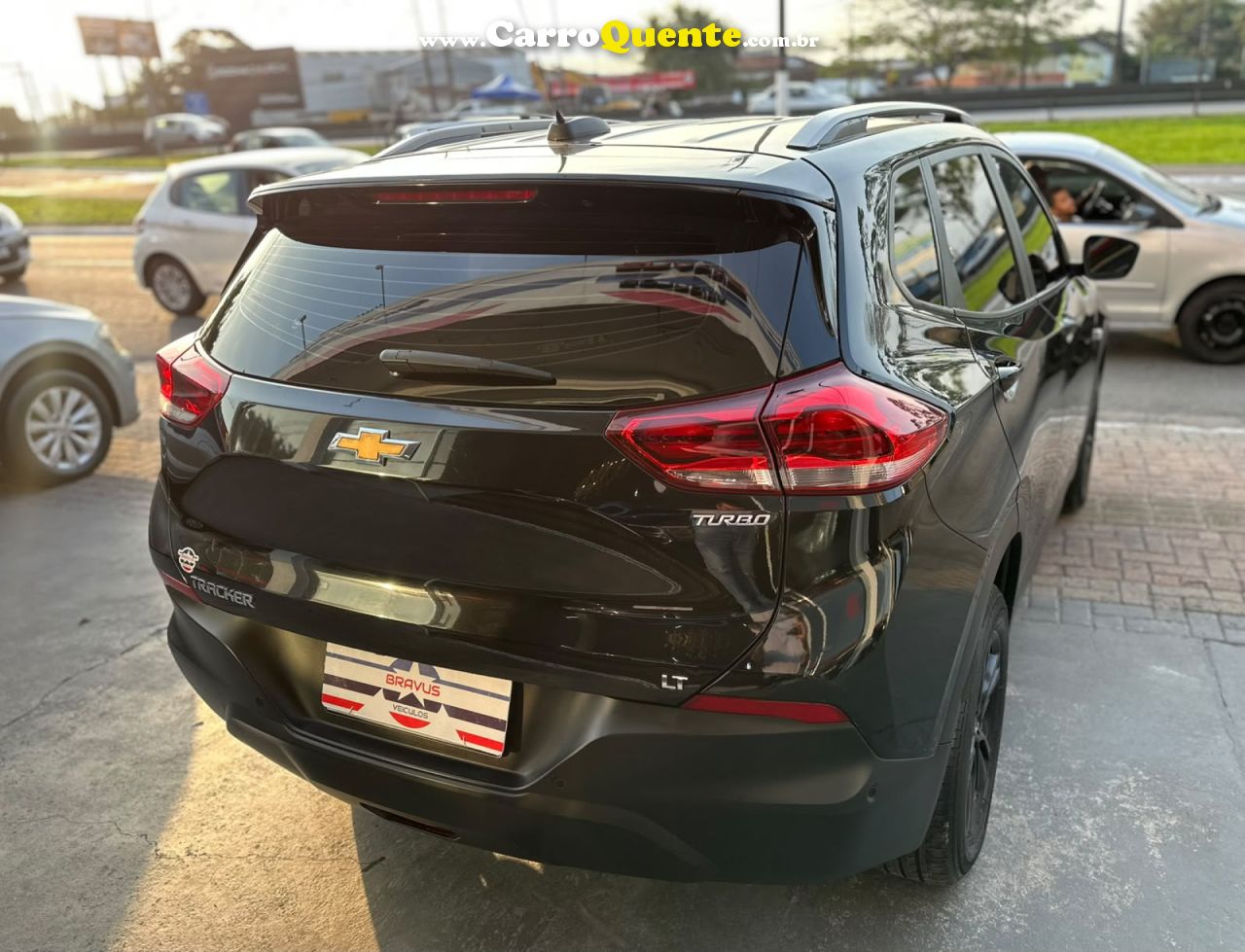 CHEVROLET   TRACKER LT 1.0 TURBO 12V FLEX AUT.   PRETO 2021 1.0 FLEX - Loja