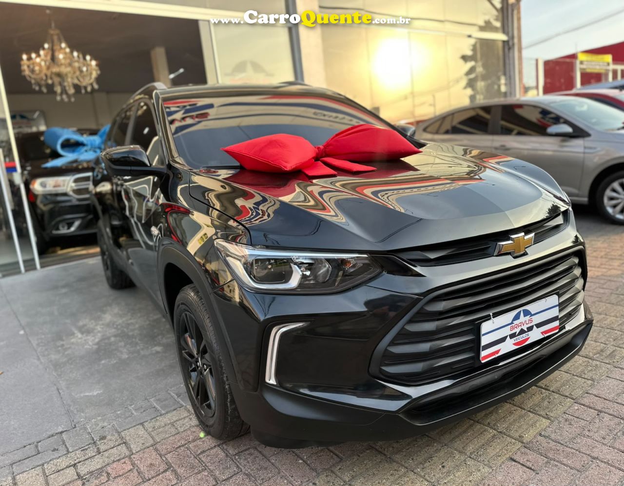 CHEVROLET   TRACKER LT 1.0 TURBO 12V FLEX AUT.   PRETO 2021 1.0 FLEX - Loja