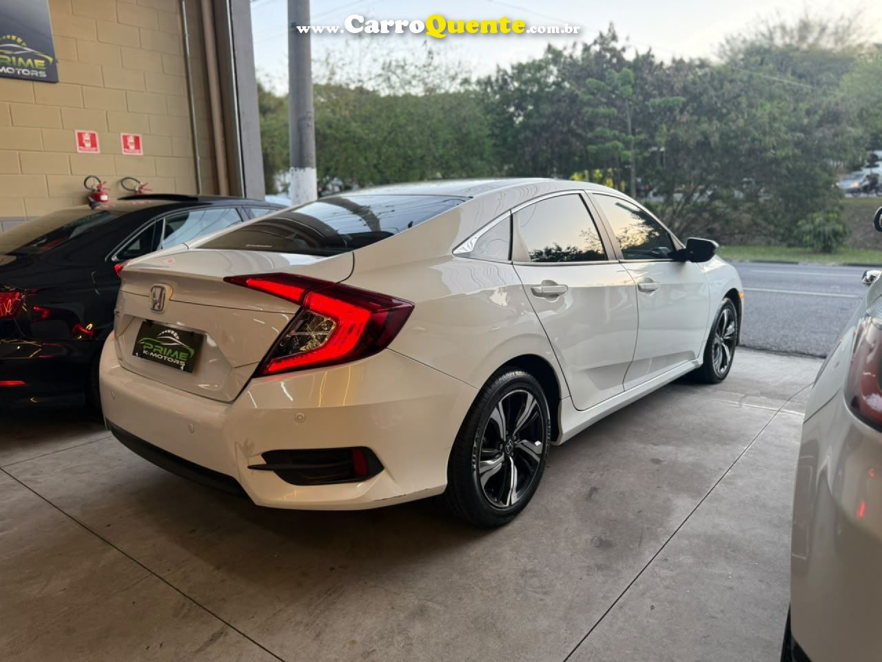 HONDA   CIVIC SEDAN EXL 2.0 FLEX 16V AUT.4P   BRANCO 2018 2.0 FLEX - Loja