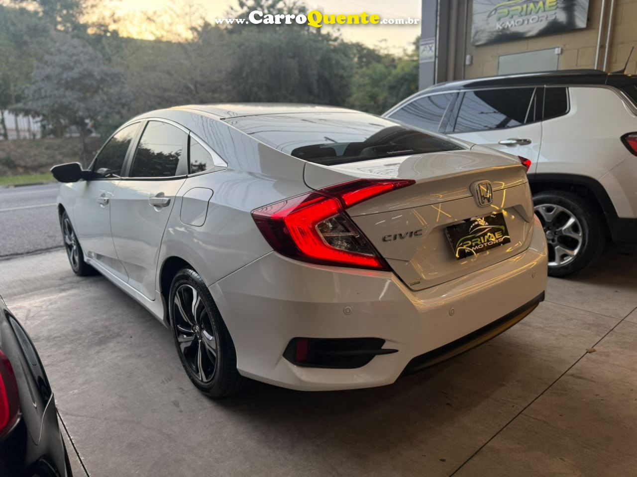 HONDA   CIVIC SEDAN EXL 2.0 FLEX 16V AUT.4P   BRANCO 2018 2.0 FLEX - Loja