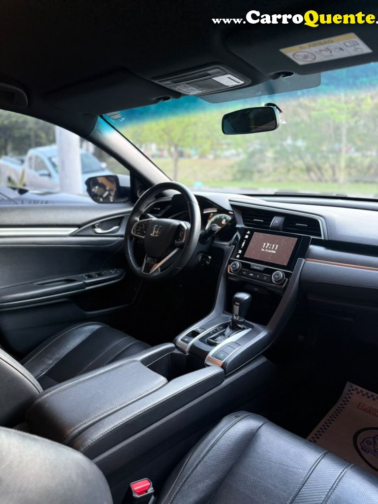 HONDA   CIVIC SEDAN EXL 2.0 FLEX 16V AUT.4P   BRANCO 2018 2.0 FLEX - Loja