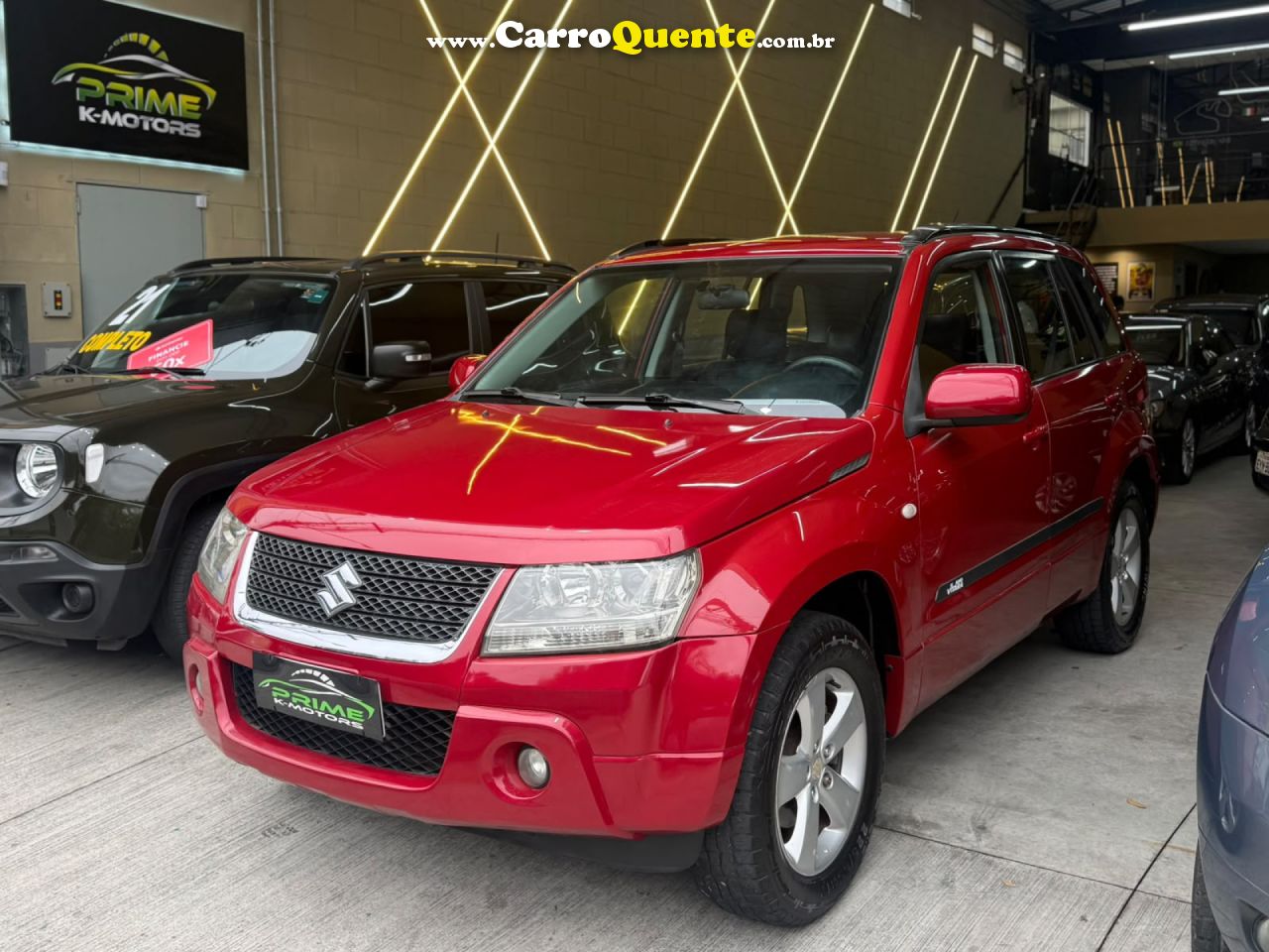 SUZUKI   GRAND VITARA 2.0 16V 4X24X4 5P AUT.   VERMELHO 2010 2.0 GASOLINA - Loja