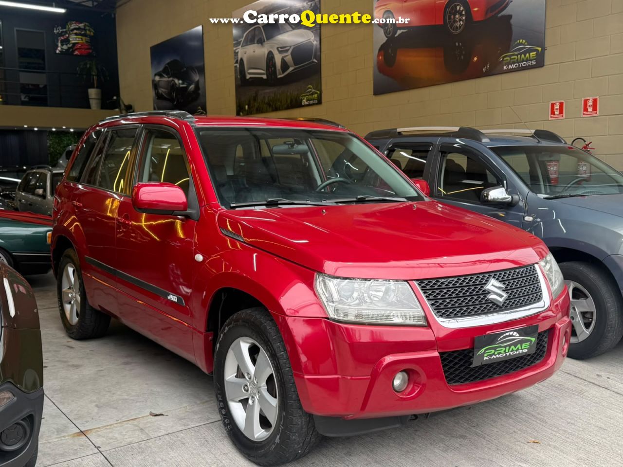 SUZUKI   GRAND VITARA 2.0 16V 4X24X4 5P AUT.   VERMELHO 2010 2.0 GASOLINA - Loja