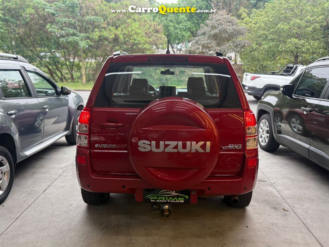 SUZUKI   GRAND VITARA 2.0 16V 4X24X4 5P AUT.   VERMELHO 2010 2.0 GASOLINA - Loja