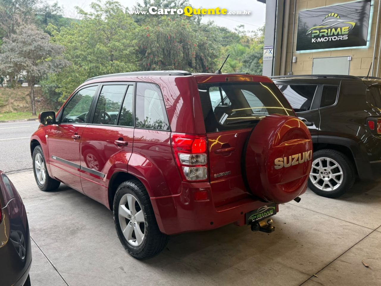 SUZUKI   GRAND VITARA 2.0 16V 4X24X4 5P AUT.   VERMELHO 2010 2.0 GASOLINA - Loja