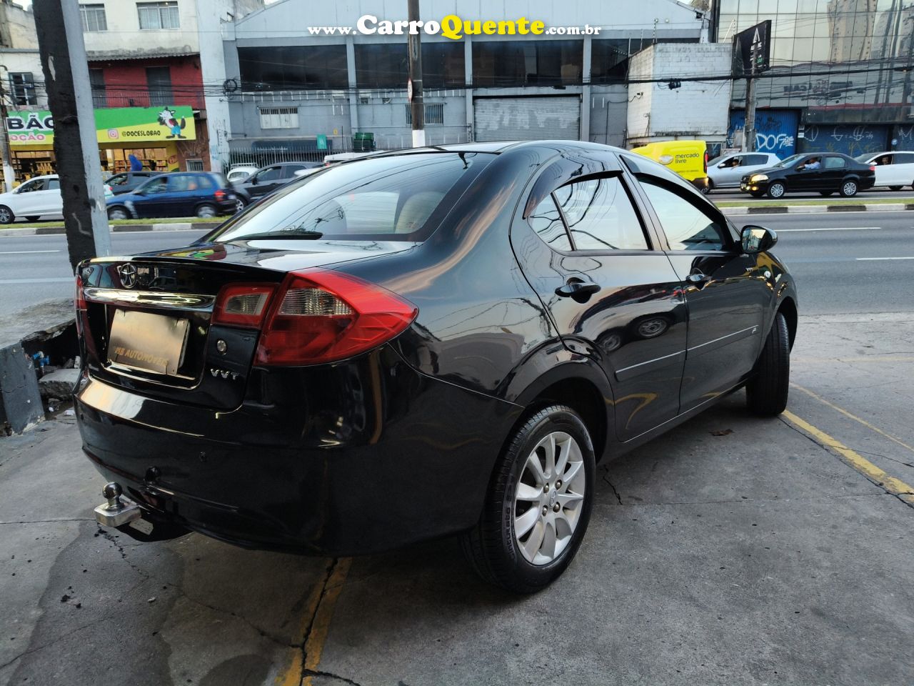 JAC   J3 TURIN SEDAN 1.4 16V 4P MEC.   PRETO 2014 1.4 GASOLINA - Loja
