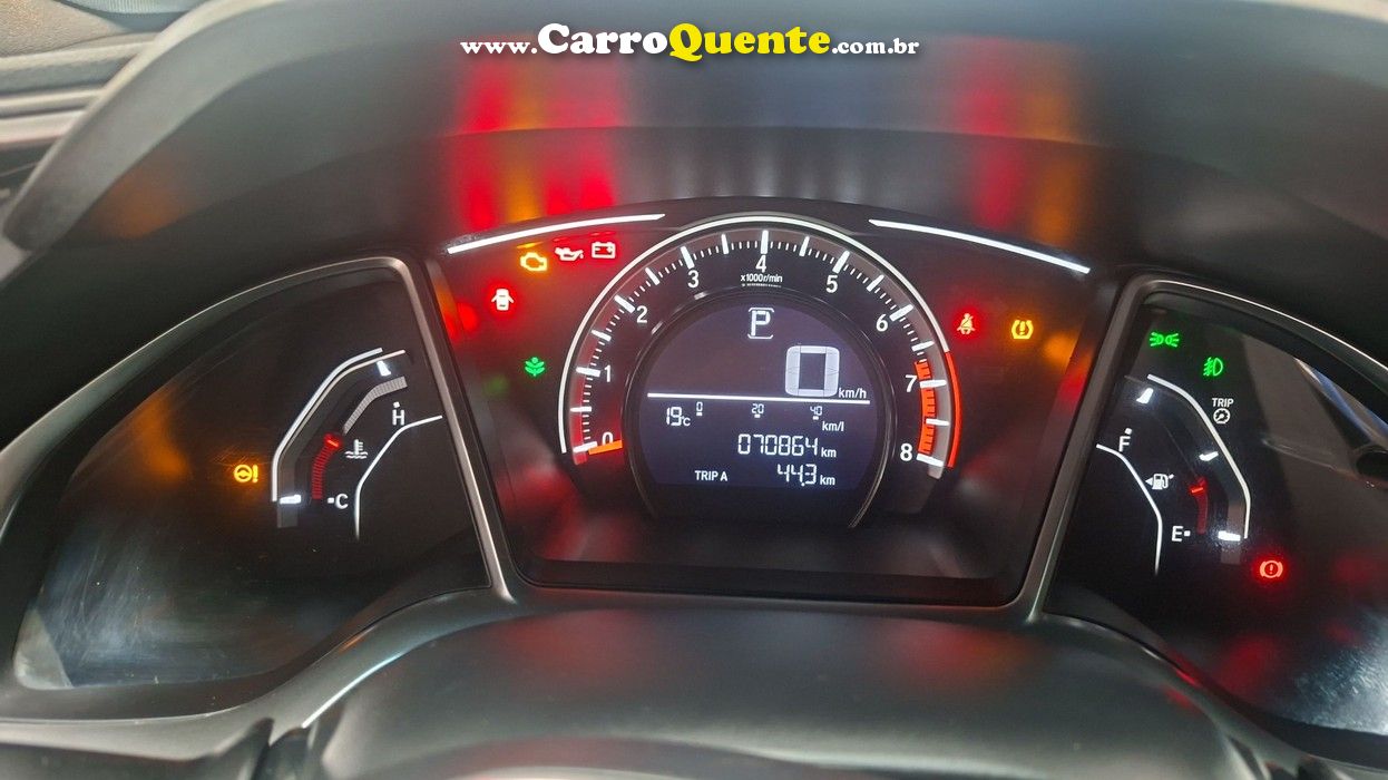 HONDA CIVIC 2.0 16V ONE EX 2021 - Loja