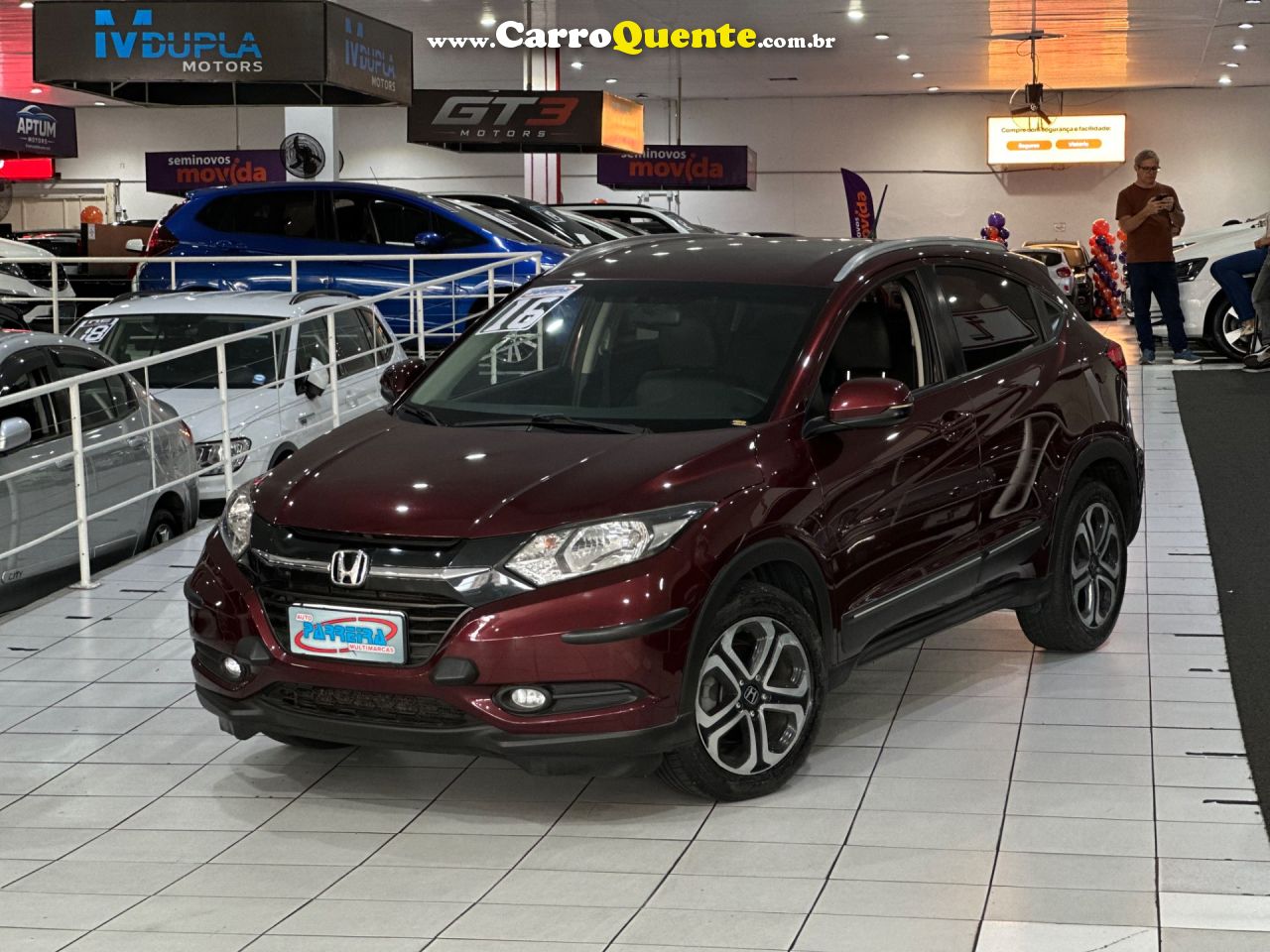 HONDA HR-V 1.8 16V EX 2016 - Loja