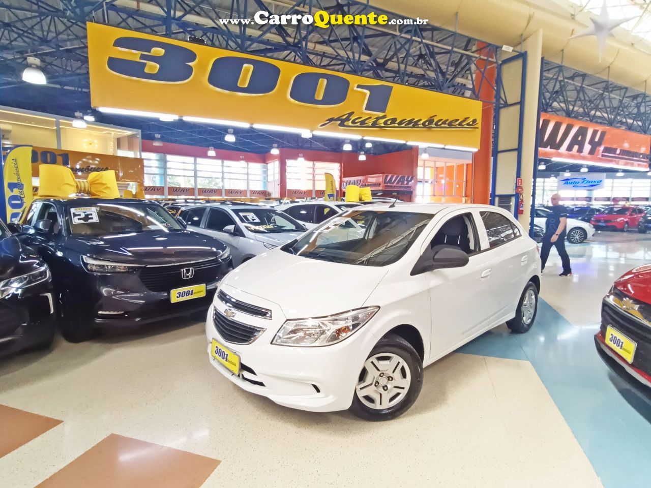CHEVROLET ONIX 1.0 MPFI LT 8V 2015 - Loja