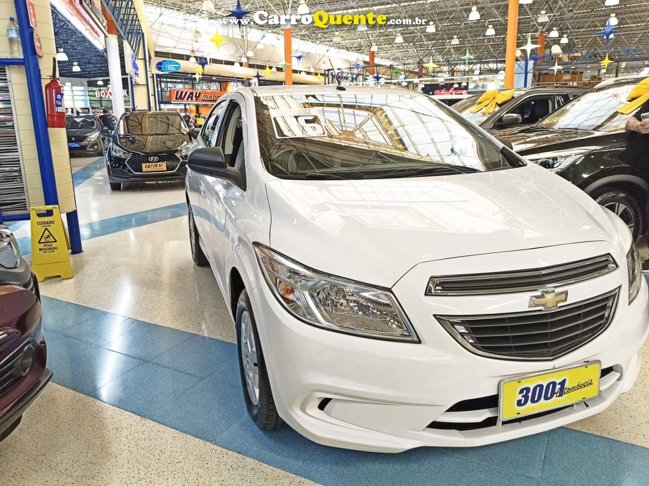 CHEVROLET ONIX 1.0 MPFI LT 8V 2015 - Loja