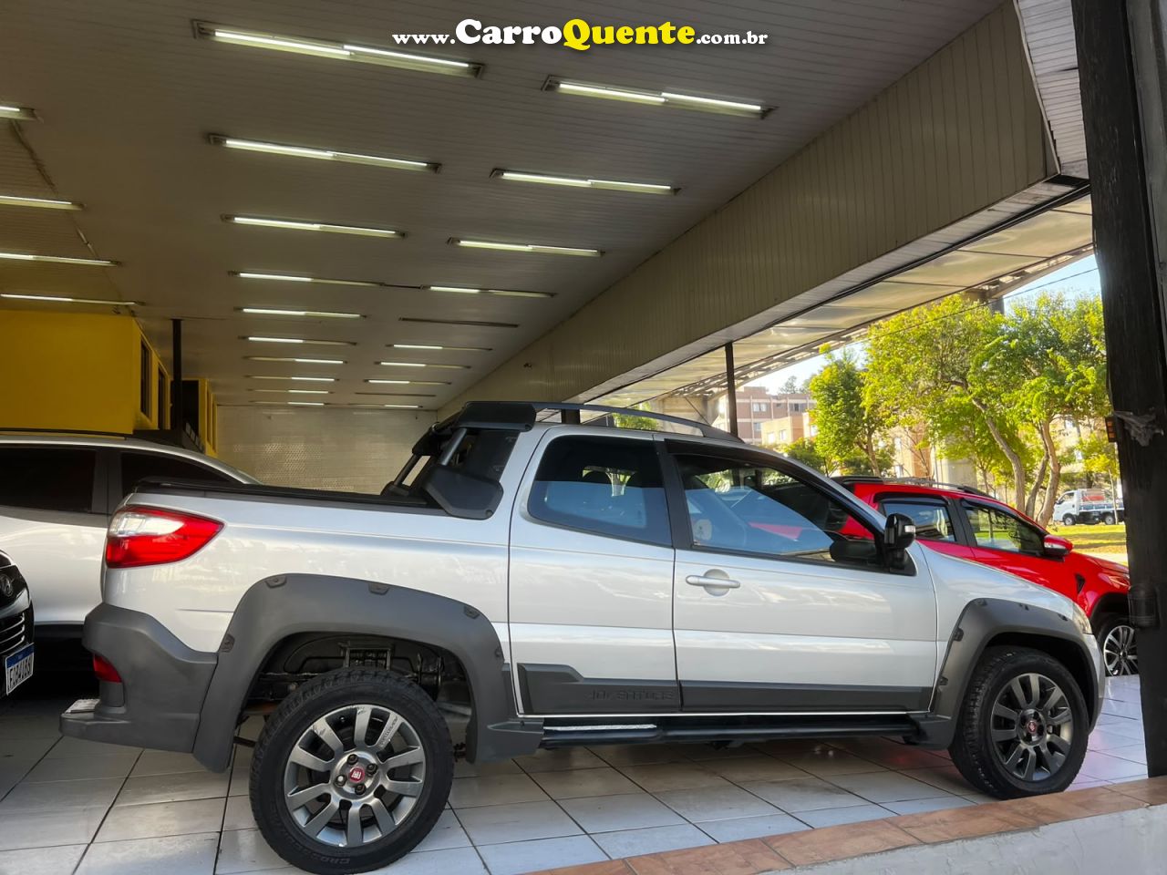 FIAT STRADA 1.8 MPI ADVENTURE CD 16V 2018 - Loja