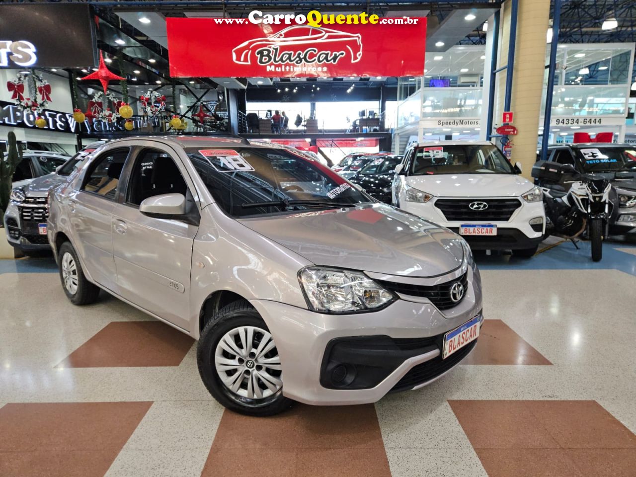 TOYOTA ETIOS 1.5 XS SEDAN 16V 2018 - Loja