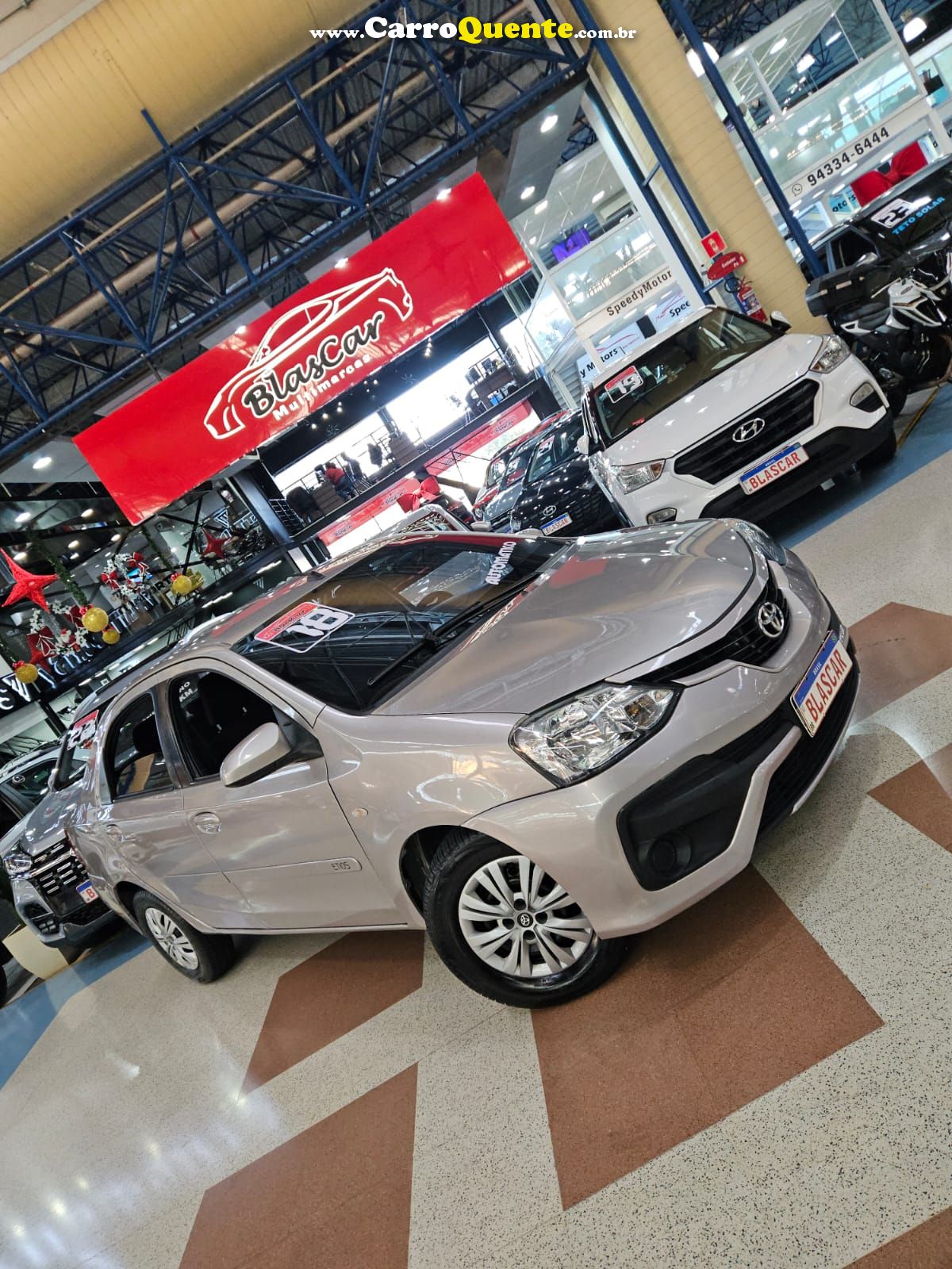 TOYOTA ETIOS 1.5 XS SEDAN 16V 2018 - Loja